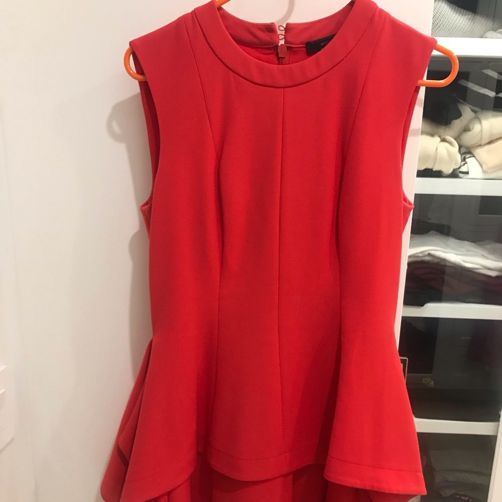 Red BCBGMaxAzria Dress
